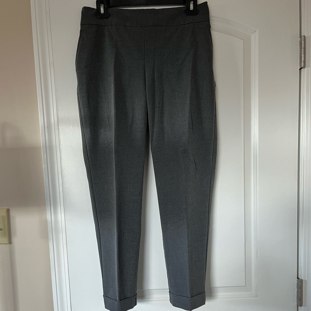 Women’s Gray Pull-on Stretch Slacks